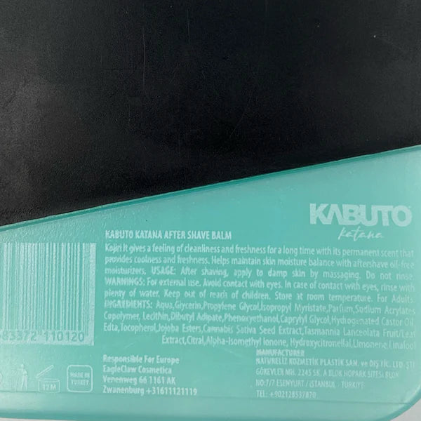 Kabuto Katana Freshness Shaving Balm Blue Kojiri 250ml