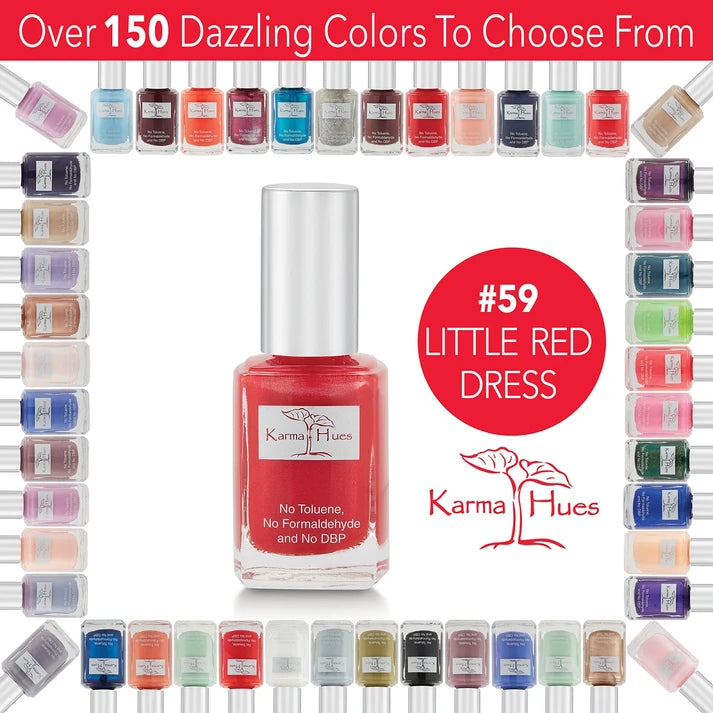 Karma Naturals Nail Polish - Little Red Dress