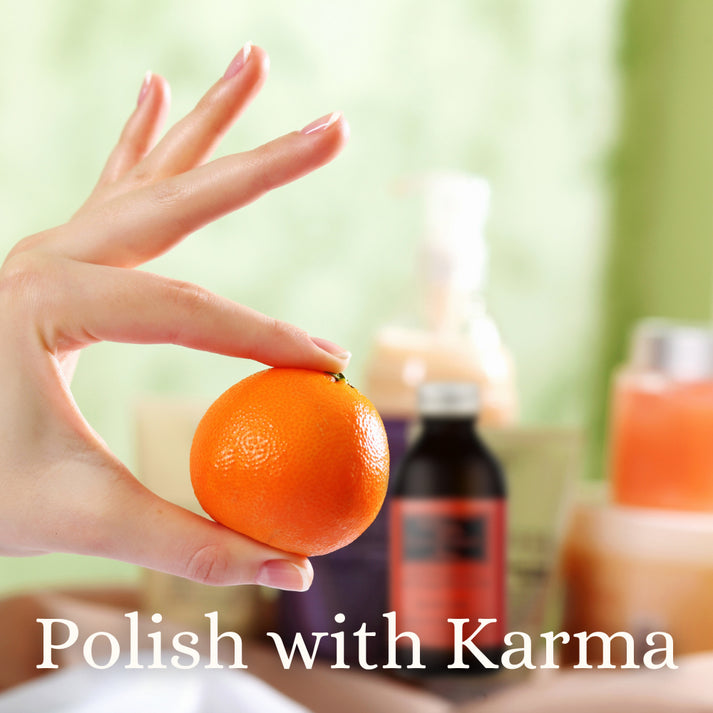 Karma Naturals Nail Polish Remover with Soybean and Orange Blossom Oil