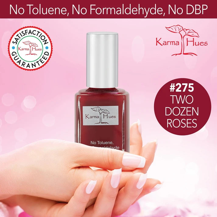 Karma Naturals Nail Polish - Two Dozen Roses
