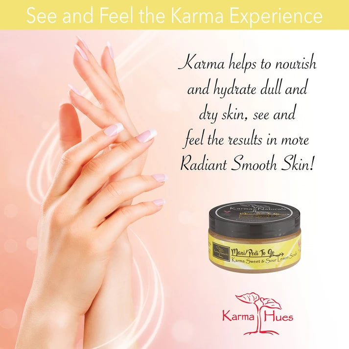 Karma Naturals Sweet and Sour Lemon Scrub