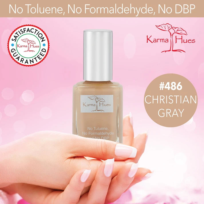 Karma Naturals Nail Polish - Christian Gray