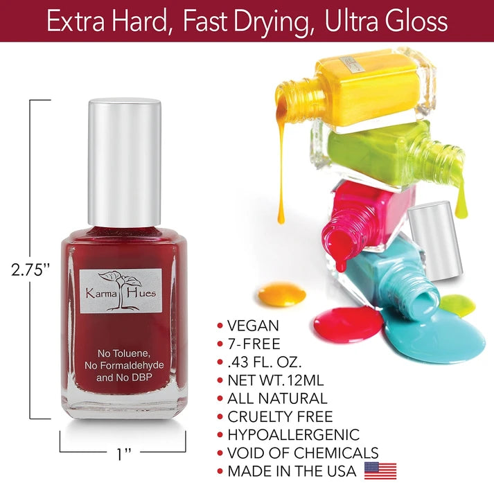 Karma Naturals Nail Polish - Two Dozen Roses