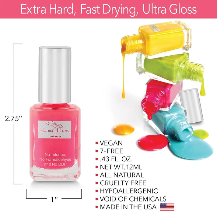 Karma Naturals Nail Polish - Purple Rain