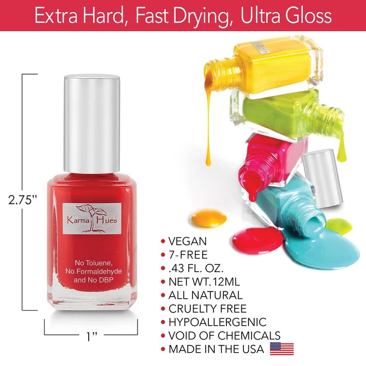 Karma Naturals Nail Polish - Geranium