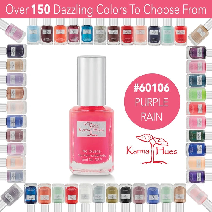 Karma Naturals Nail Polish - Purple Rain
