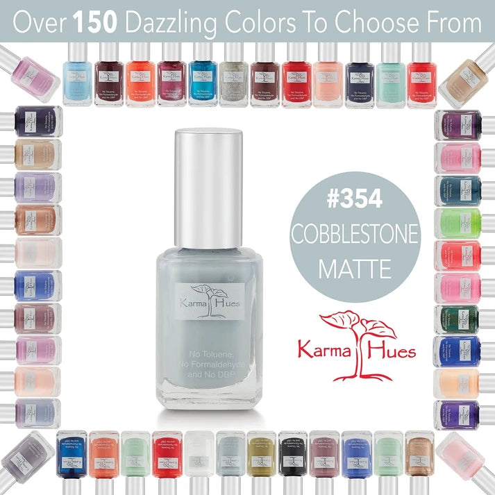 Karma Naturals Nail Polish - Cobblestone Matte
