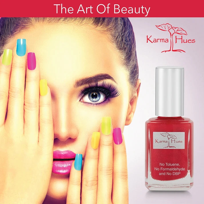 Karma Naturals Nail Polish - Texas Red