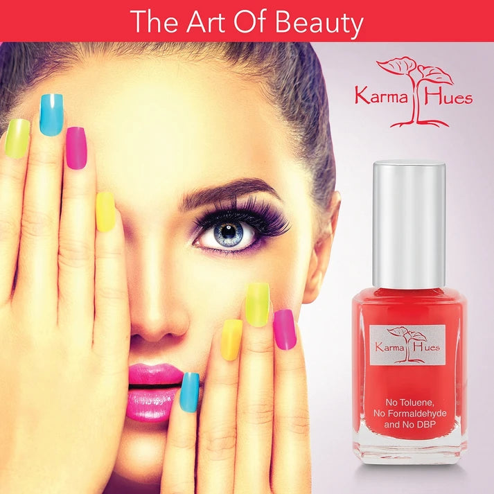Karma Naturals Nail Polish - Lucy Red