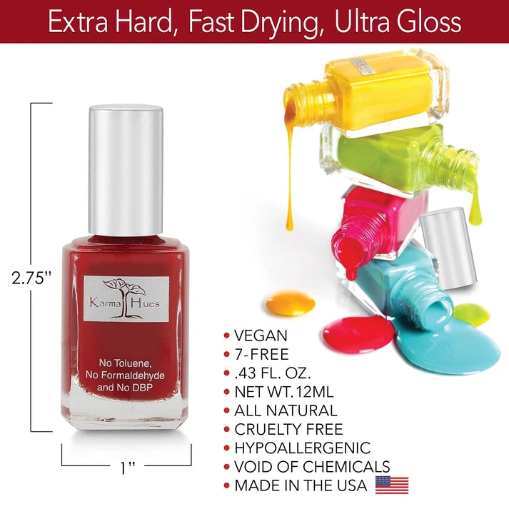 Karma Naturals Nail Polish - Bordeaux