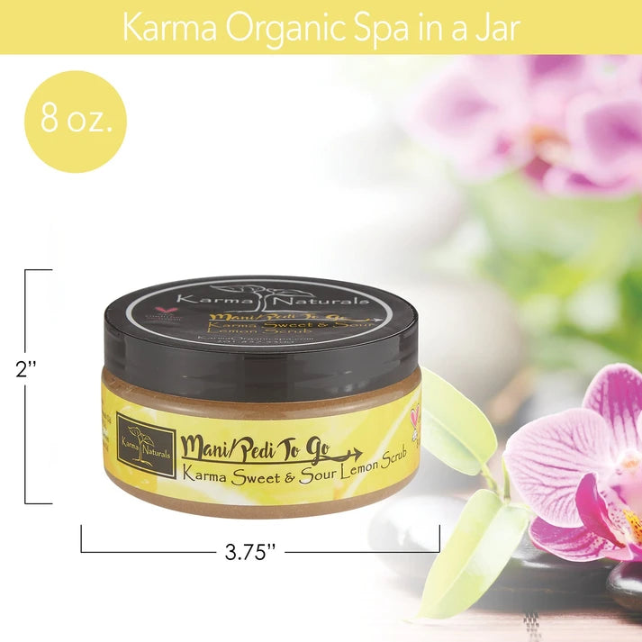 Karma Naturals Sweet and Sour Lemon Scrub