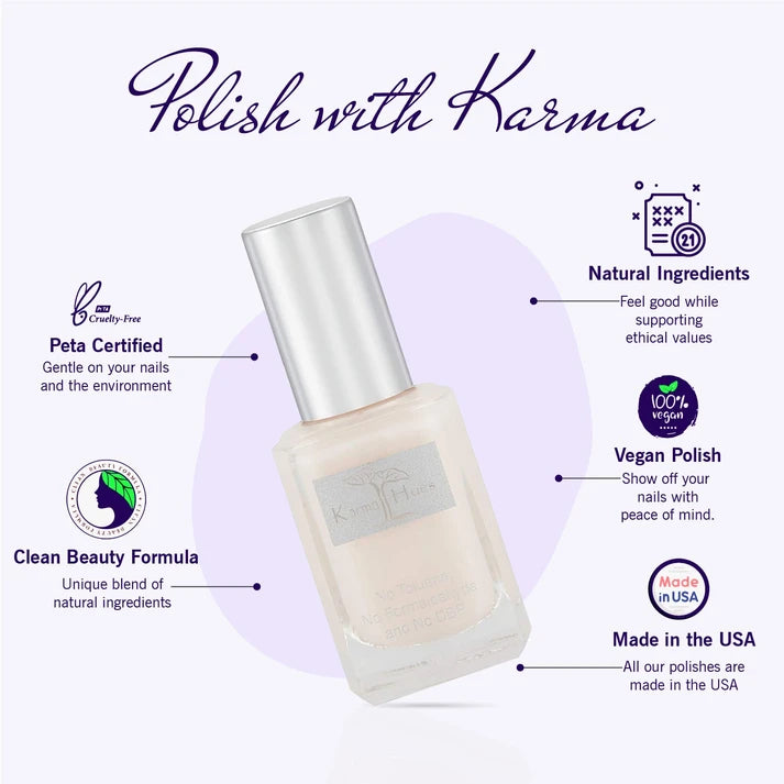 Karma Naturals Nail Polish - Heavenly Haze