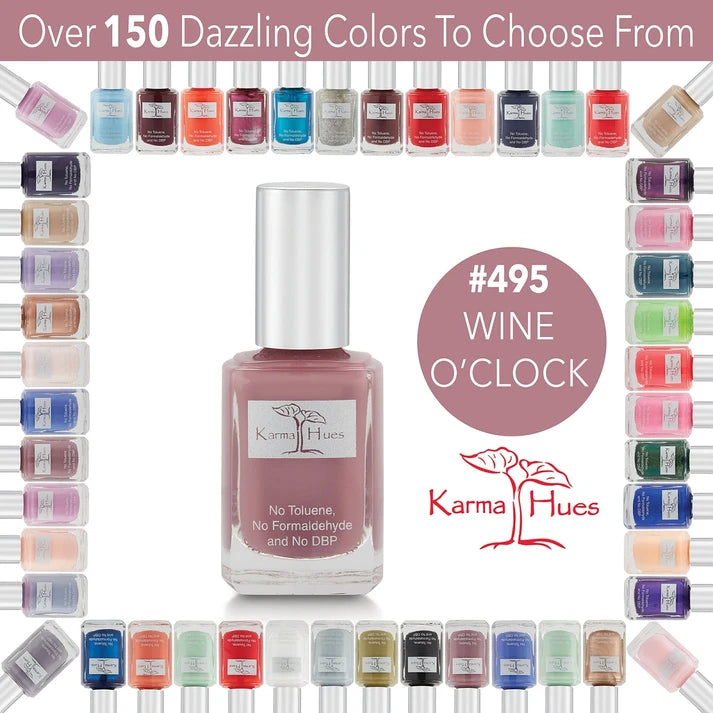 Karma Naturals Nail Polish - Wine O'Clock