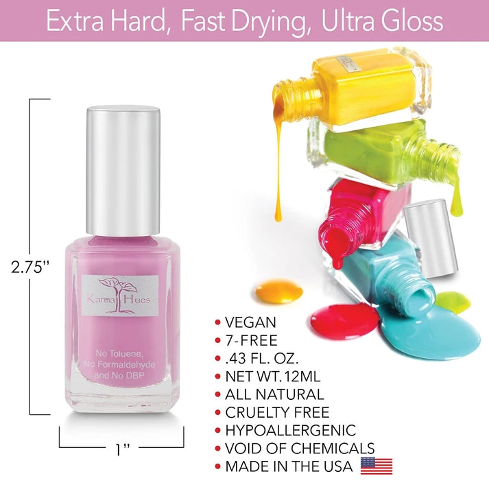Karma Naturals Nail Polish - Lala Lilac