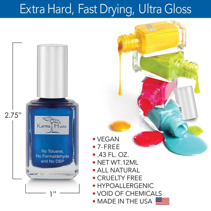 Karma Naturals Nail Polish - Sapphire Beach