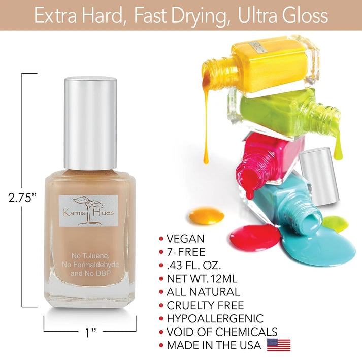Karma Naturals Nail Polish - Christian Gray
