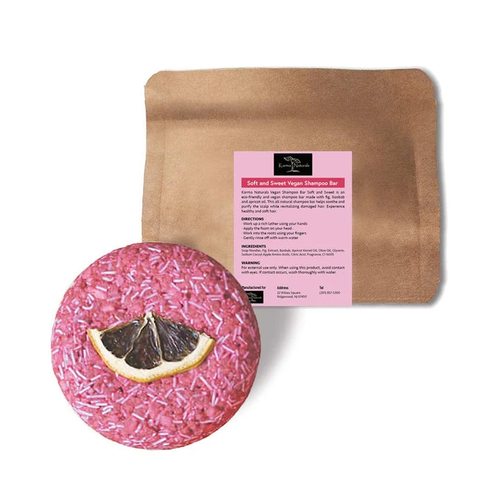 Karma Naturals Soft and Sweet Vegan Shampoo Bar