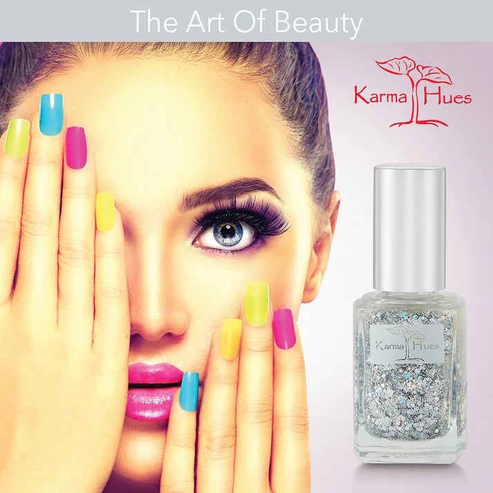 Karma Naturals Nail Polish - Glitter Bomb