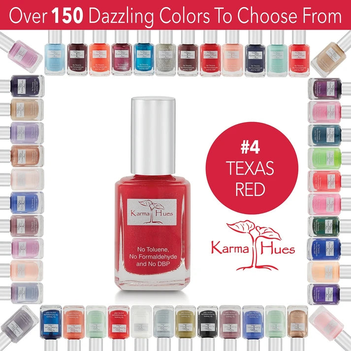Karma Naturals Nail Polish - Texas Red