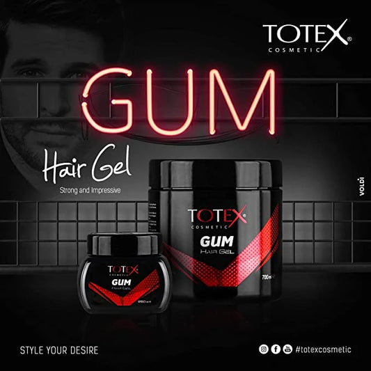 Totex Gum Hairstyling Gel 250 ML