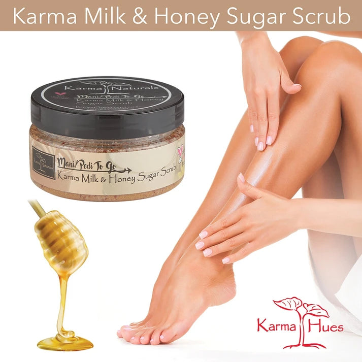 Karma Naturals Milk and Honey Sugar Scrub