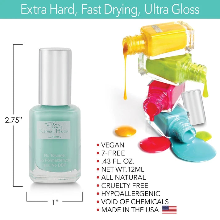Karma Naturals Nail Polish - Little Blue Box