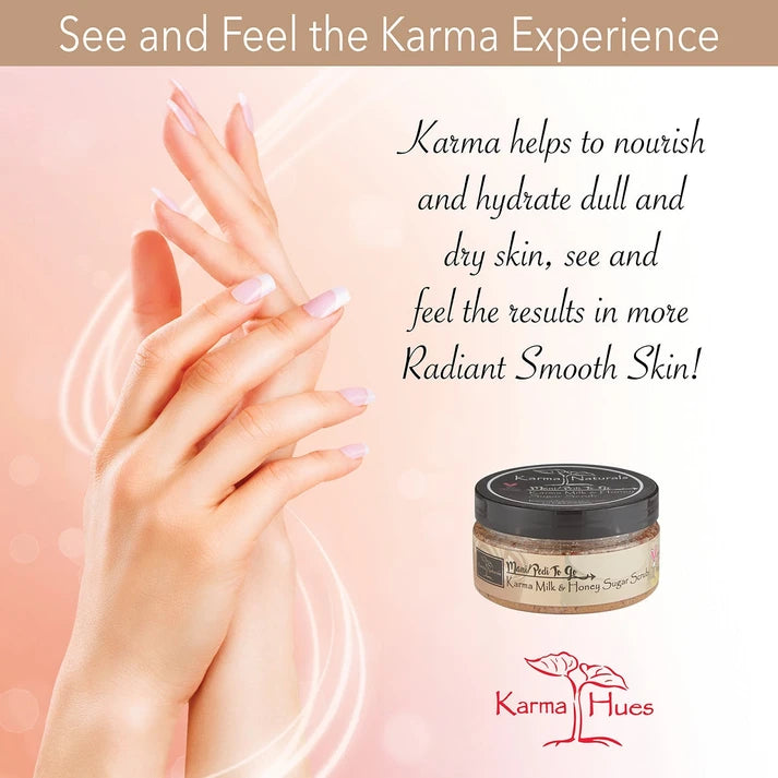 Karma Naturals Milk and Honey Sugar Scrub