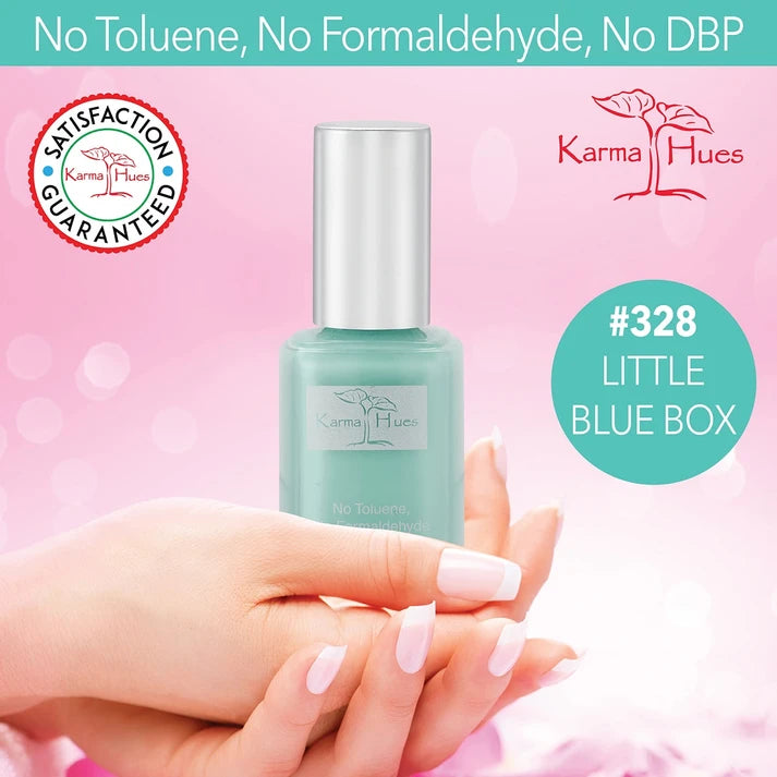 Karma Naturals Nail Polish - Little Blue Box
