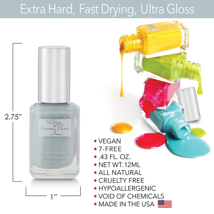 Karma Naturals Nail Polish - Cobblestone Matte