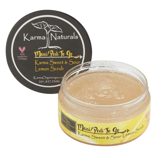 Karma Naturals Sweet and Sour Lemon Scrub