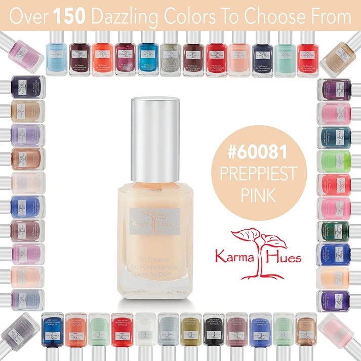 Karma Naturals Nail Polish - Preppiest Pink