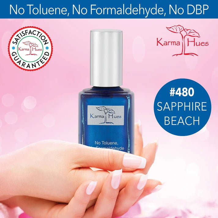 Karma Naturals Nail Polish - Sapphire Beach