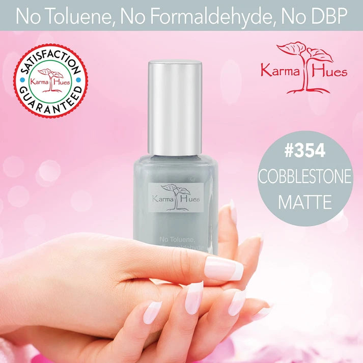 Karma Naturals Nail Polish - Cobblestone Matte