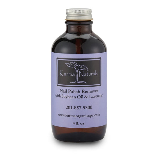 Karma Naturals  Nail Polish Remover with Soybean and Lavender Oil - 4 fl. Oz.