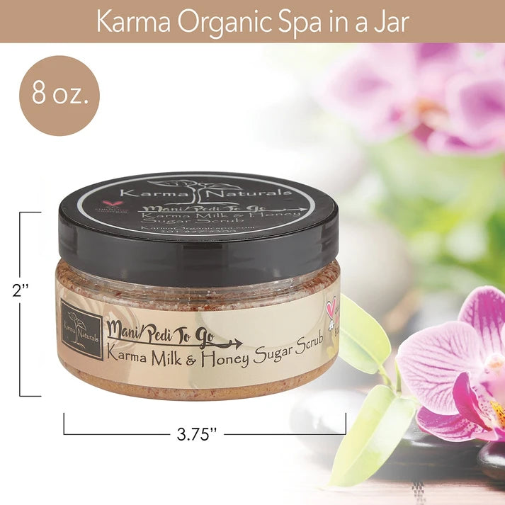 Karma Naturals Milk and Honey Sugar Scrub