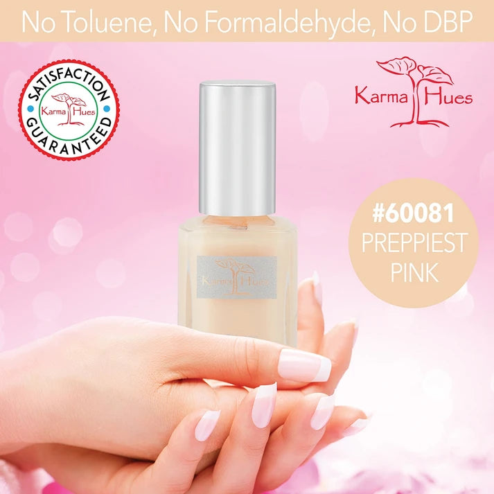 Karma Naturals Nail Polish - Preppiest Pink