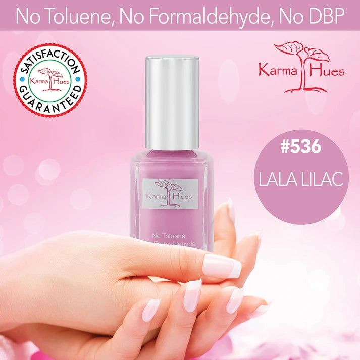 Karma Naturals Nail Polish - Lala Lilac