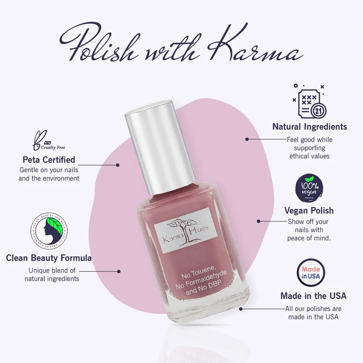 Karma Naturals Nail Polish - Wine O'Clock
