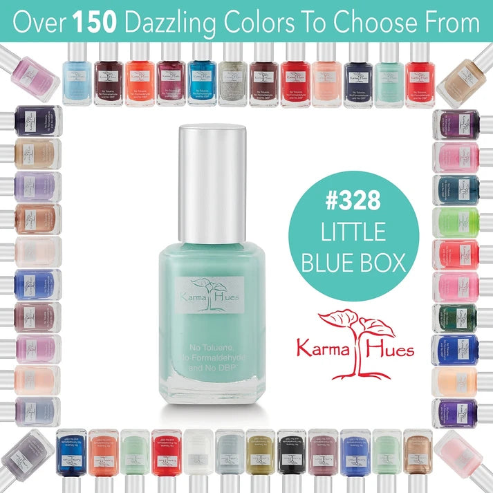 Karma Naturals Nail Polish - Little Blue Box